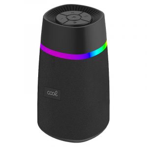 Altavoz Música Universal Bluetooth COOL 10W Gradient TWS Negro