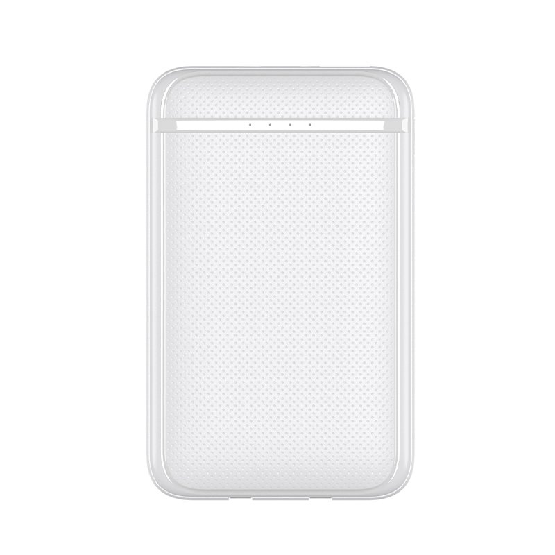 Bateria Externa Power Bank 5000 mAh COOL (2 Cables: TIPO C / Lightning) Blanco - Image 3