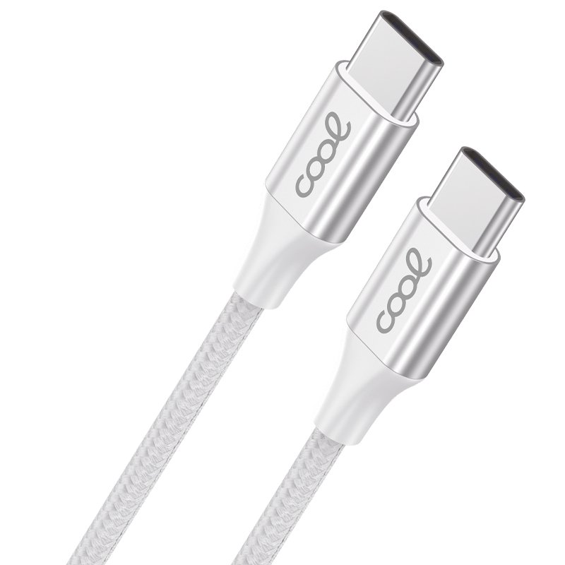Cable USB COOL Nylon Universal Tipo C a Tipo C (1.2 metros) - Image 3