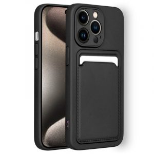 Carcasa COOL para iPhone 15 Pro Max Card Negro