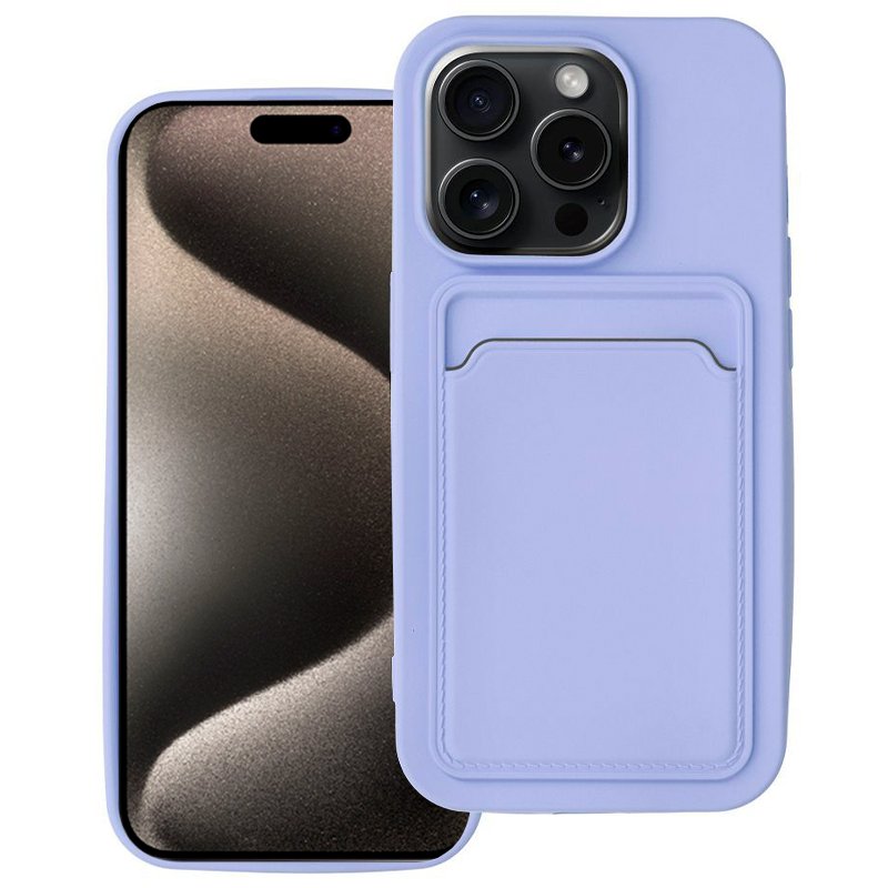 Carcasa COOL para iPhone 15 Pro Max Card Violeta - Image 3