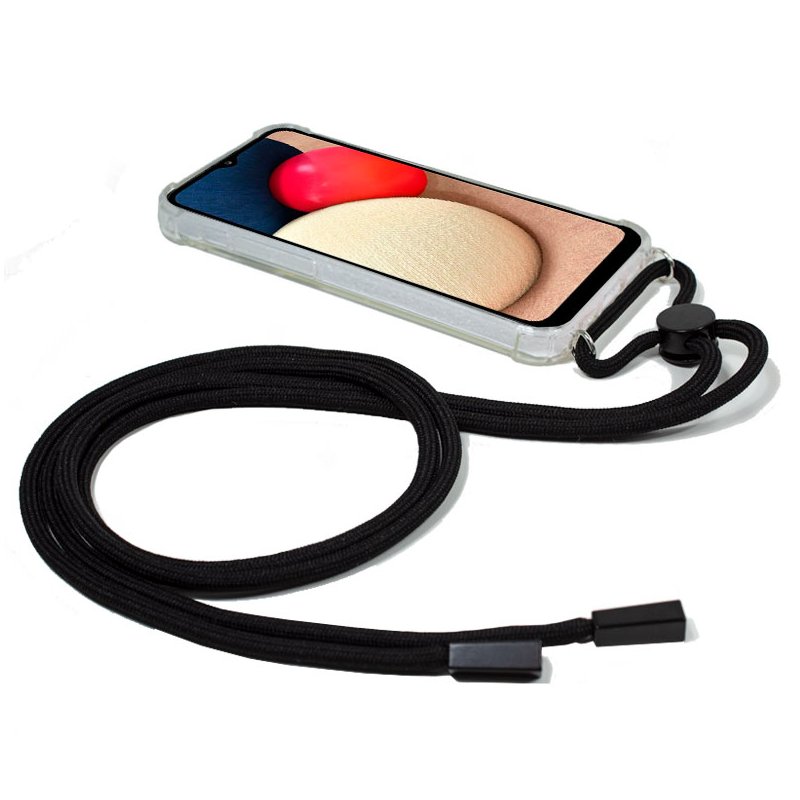 Carcasa COOL para Samsung A025 Galaxy A02s Cordón Negro - Image 2