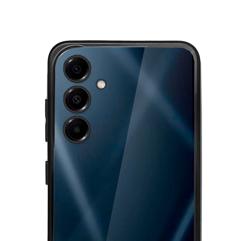 Carcasa COOL para Samsung A165 Galaxy A16 / A16 5G Borde Metalizado (Negro) - Image 3