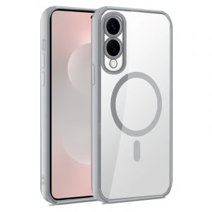 Carcasa COOL para Samsung S937 Galaxy S25 Edge Magnética Borde Plata