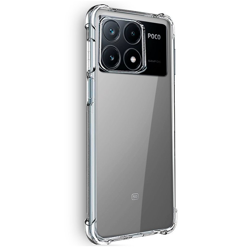 Carcasa COOL para Xiaomi Poco X6 Pro 5G AntiShock Transparente - Image 2
