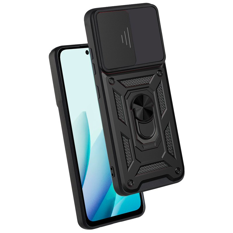 Carcasa COOL para Xiaomi Redmi 15 / 15 5G Hard Ring Negro - Image 2