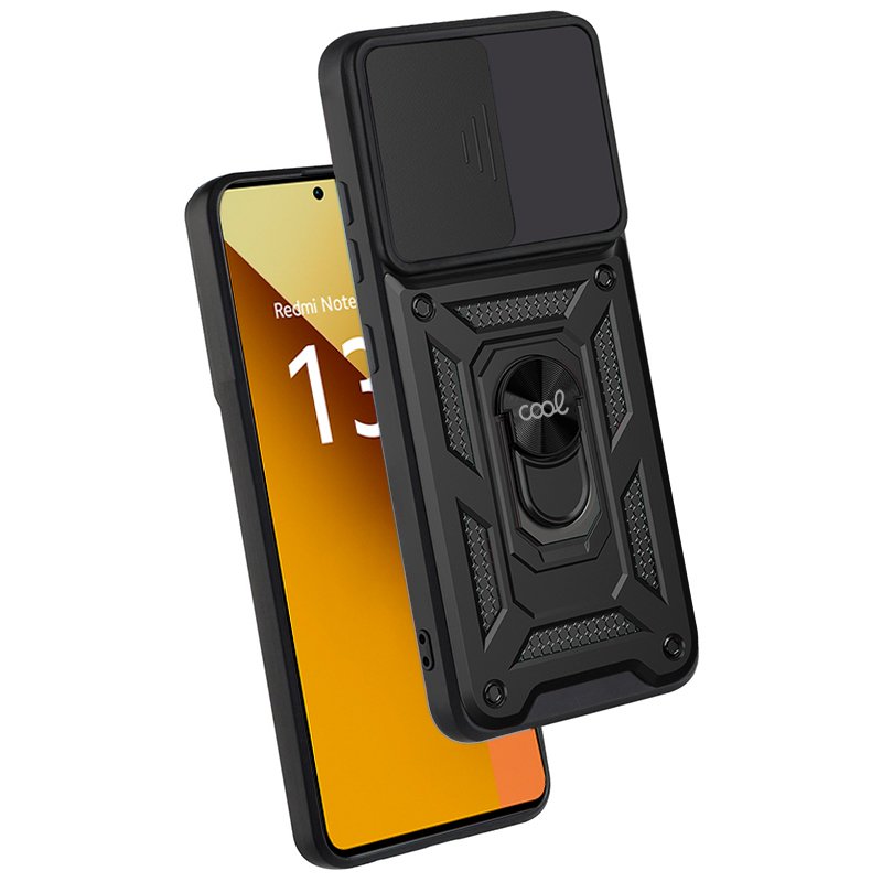 Carcasa COOL para Xiaomi Redmi Note 13 5G Hard Ring Negro - Image 3