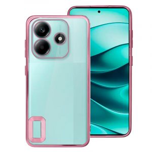 Carcasa COOL para Xiaomi Redmi Note 14 5G Borde Metalizado (Rosa)