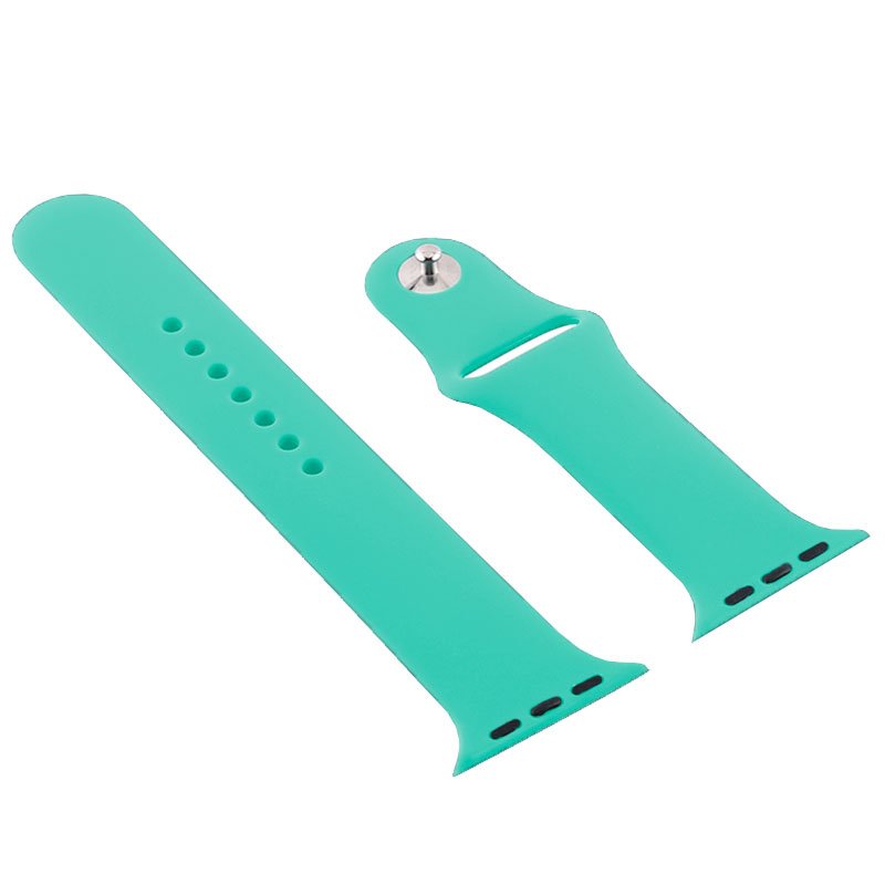 Correa COOL para Apple Watch Series 1 / 2 / 3 / 4 / 5 / 6 / 7 / 8 / 9 / SE (38 / 40 / 41 mm) Goma Mint - Image 3