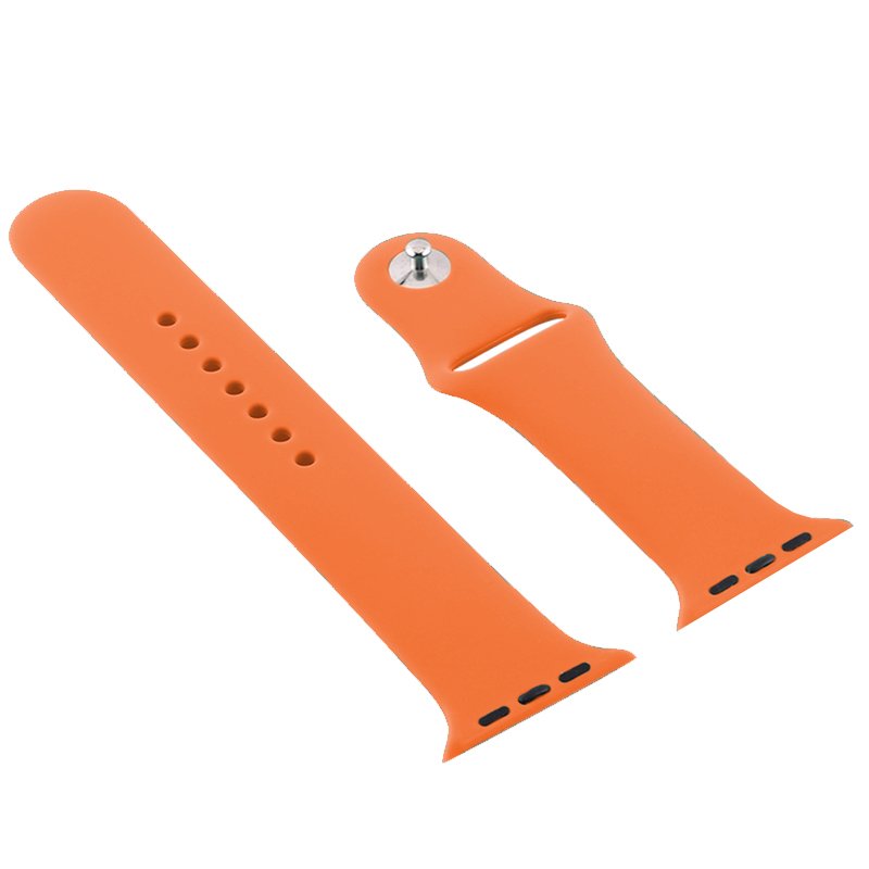 Correa COOL para Apple Watch Series 1 / 2 / 3 / 4 / 5 / 6 / 7 / 8 / 9 / SE (42 / 44 / 45 mm) Goma Coral - Image 3