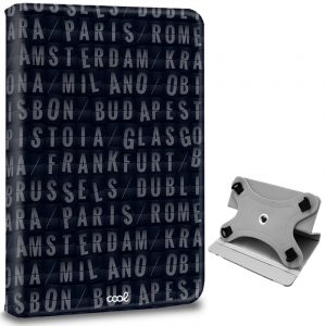 Funda COOL Ebook Tablet Universal 9.7 - 11 Pulgadas Dibujos Cities (Cuadrada)