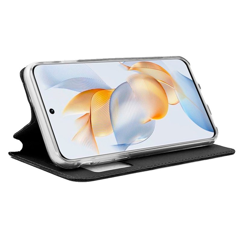 Funda COOL Flip Cover para Honor 90 5G Liso Negro - Image 2