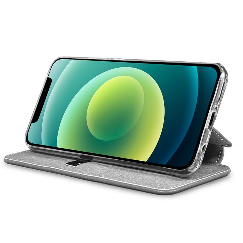 Funda COOL Flip Cover para iPhone 12 / 12 Pro Dibujos Flores - Image 2