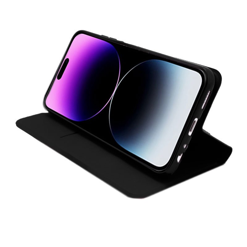 Funda COOL Flip Cover para iPhone 14 Pro Max Elegance Negro - Image 2