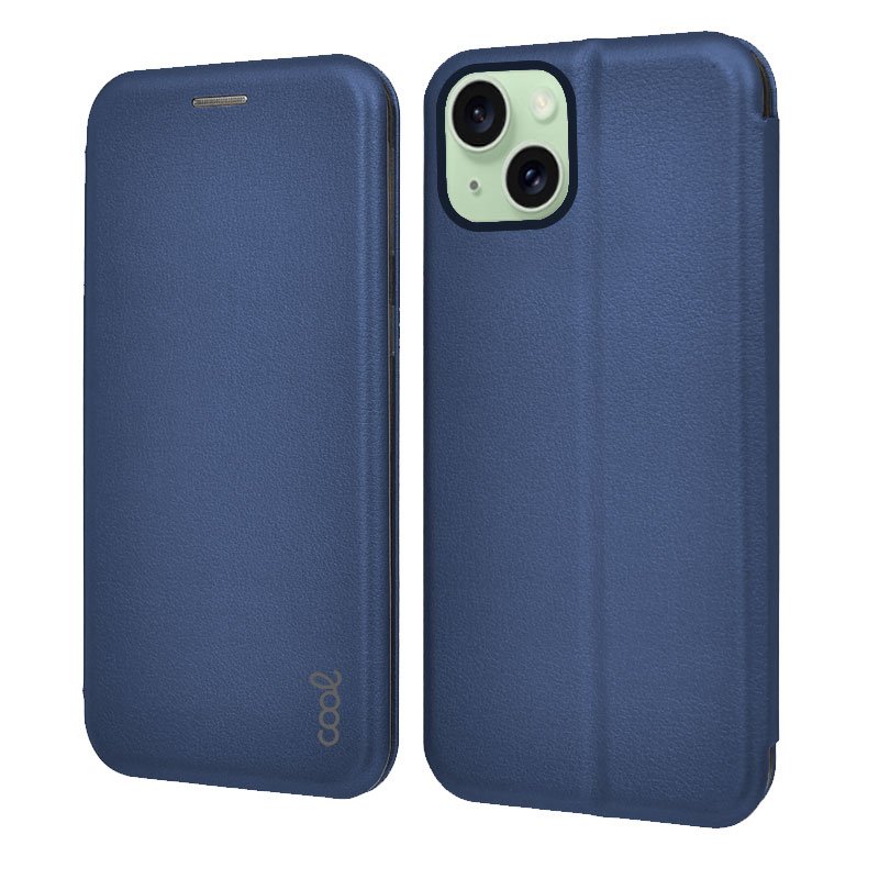Funda COOL Flip Cover para iPhone 15 Plus Elegance Marino - Image 2