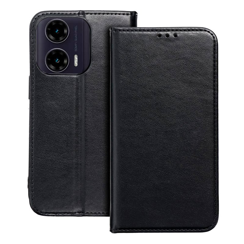 Funda COOL Flip Cover para Motorola Moto G35 5G Liso Negro - Image 2