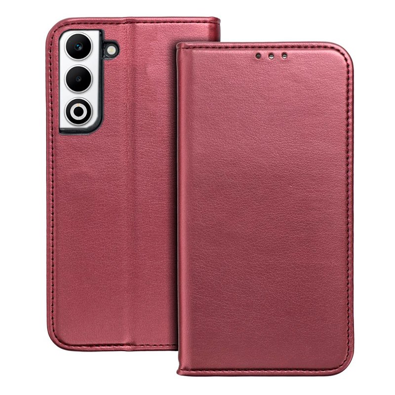 Funda COOL Flip Cover para Oppo A5 4G / A5 5G Liso Burgundy - Image 3