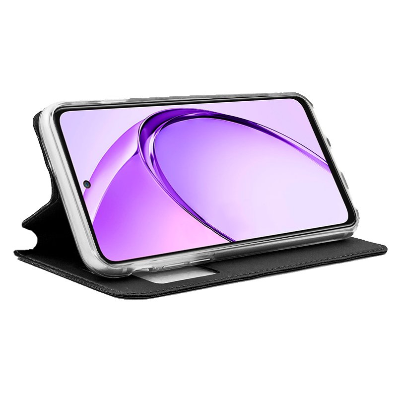 Funda COOL Flip Cover para Oppo A80 5G Liso Negro - Image 2