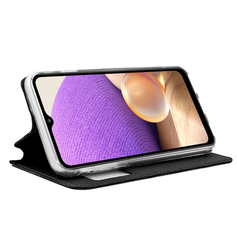 Funda COOL Flip Cover para Samsung A326 Galaxy A32 5G Liso Negro - Image 2