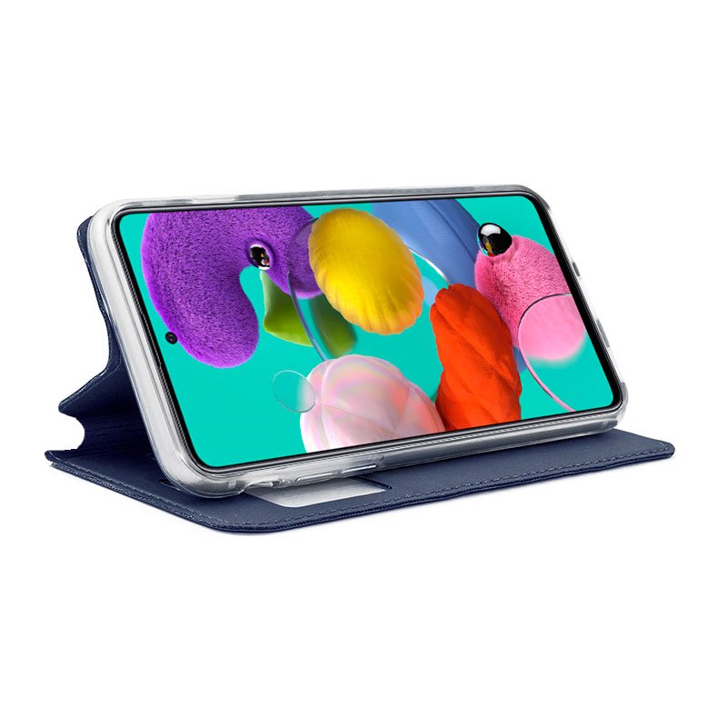 Funda COOL Flip Cover para Samsung A515 Galaxy A51 Liso Negro - Image 2