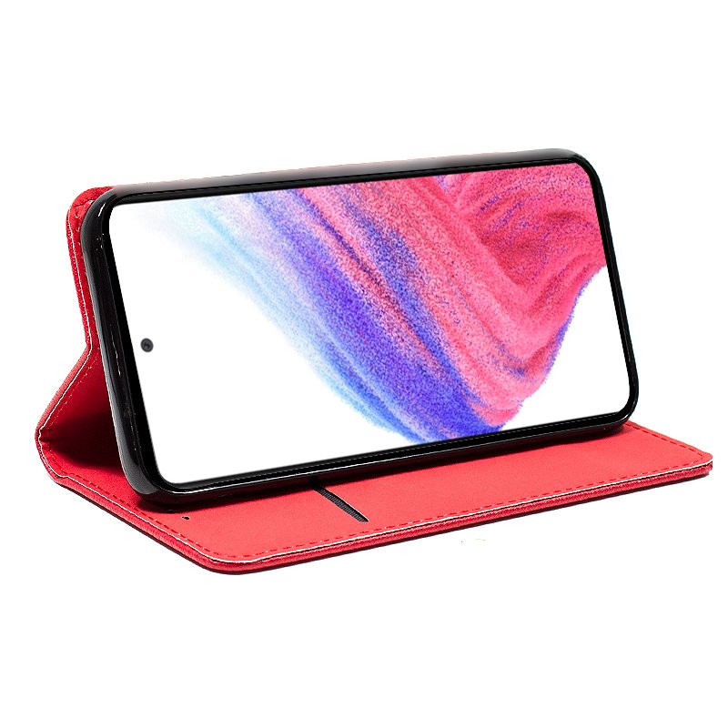 Funda COOL Flip Cover para Samsung A536 Galaxy A53 5G Liso Rojo - Image 2