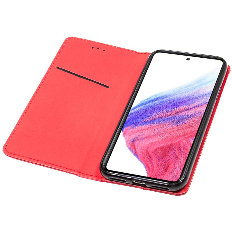 Funda COOL Flip Cover para Samsung A536 Galaxy A53 5G Liso Rojo - Image 3