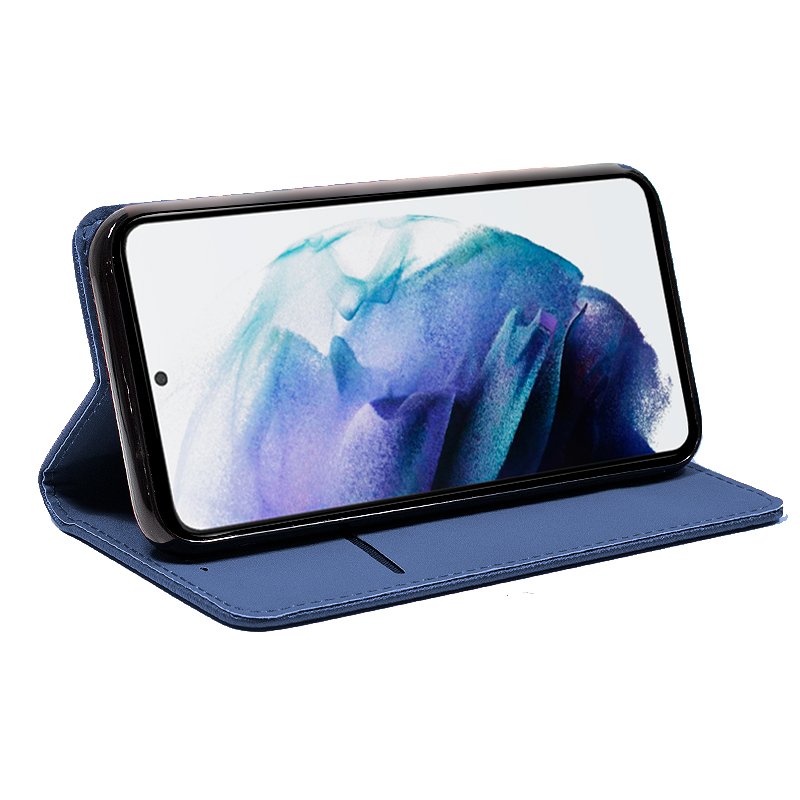 Funda COOL Flip Cover para Samsung G996 Galaxy S21 Plus Liso Azul - Image 2