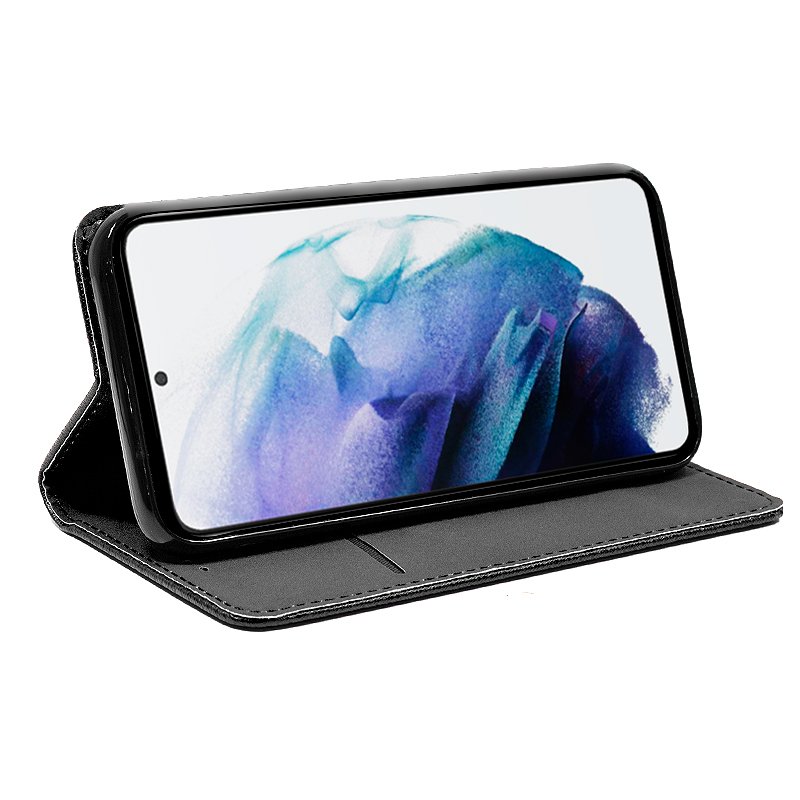 Funda COOL Flip Cover para Samsung G996 Galaxy S21 Plus Liso Negro - Image 2