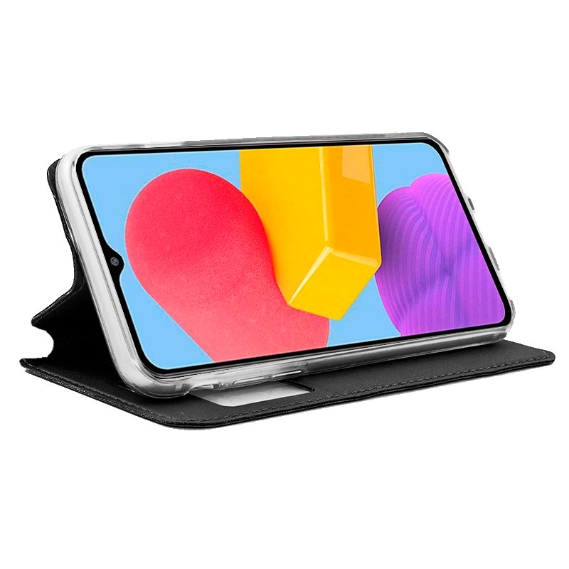 Funda COOL Flip Cover para Samsung M135 Galaxy M13 / A23 5G Liso Negro - Image 2