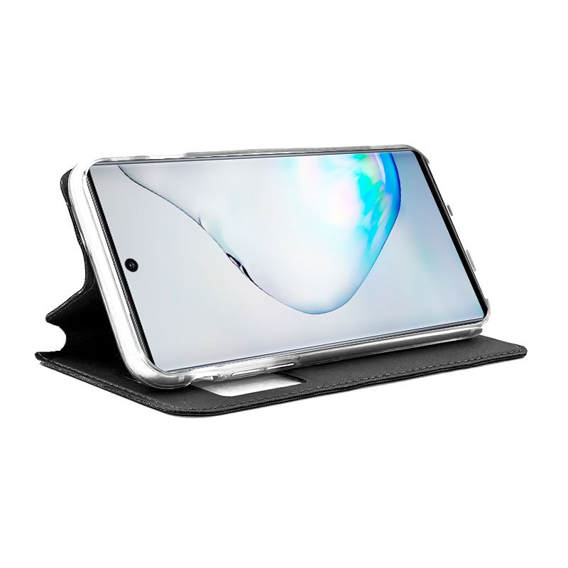 Funda COOL Flip Cover para Samsung N970 Galaxy Note 10 Liso Negro - Image 2