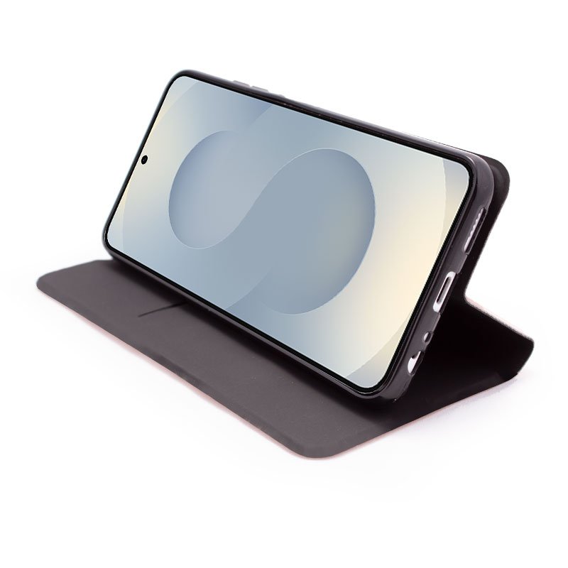 Funda COOL Flip Cover para Samsung S921 Galaxy S24 / S25 Elegance Negro - Image 2