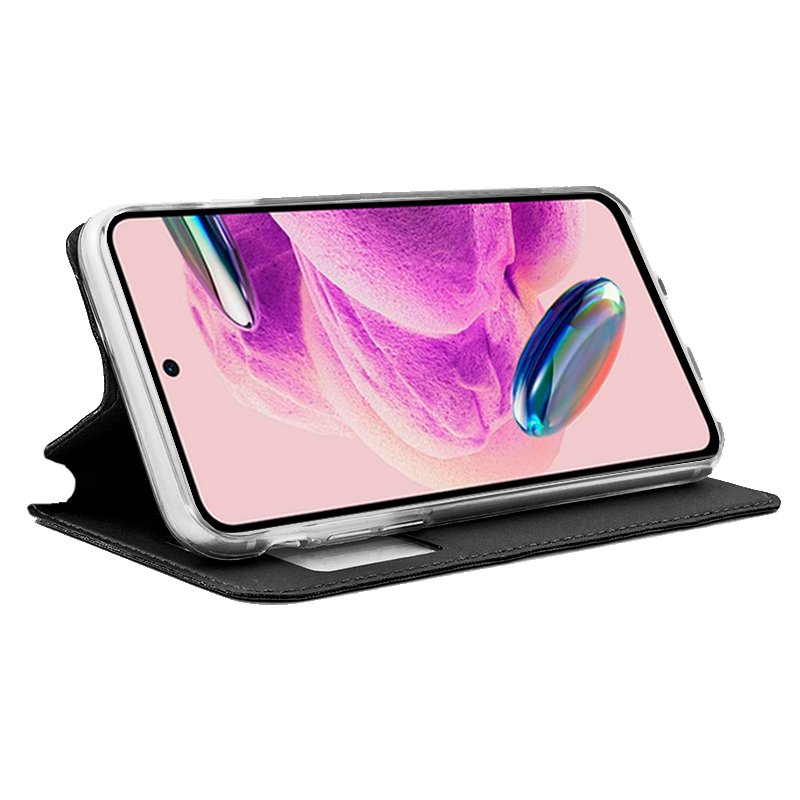 Funda COOL Flip Cover para Xiaomi Redmi Note 12S Liso Negro - Image 2