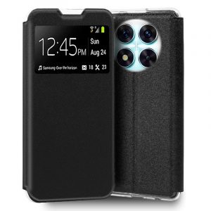 Funda COOL Flip Cover para Xiaomi Redmi Note 14 Pro 5G / Note 14 Pro Plus 5G / Poco X7 (Negro)