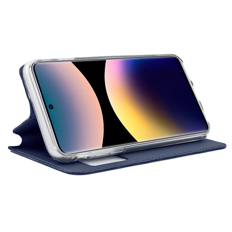 Funda COOL Flip Cover para Xiaomi Redmi Note 14 Pro Liso Azul - Image 2