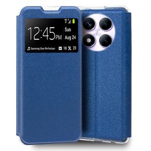 Funda COOL Flip Cover para Xiaomi Redmi Note 14 Pro Liso Azul