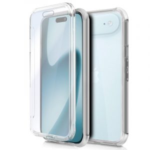 Funda COOL Silicona 3D para iPhone Air (Transparente Frontal + Trasera)