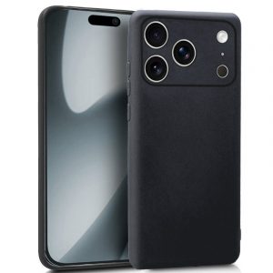 Funda COOL Silicona para iPhone 17 Pro (Negro)