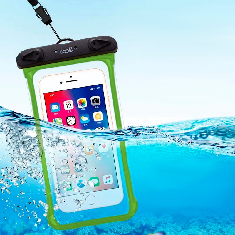 Funda Impermeable Universal Waterproof Verde - Image 3