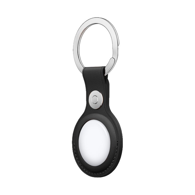 Llavero Protector COOL Compatible con AirTag Polipiel Negro - Image 3