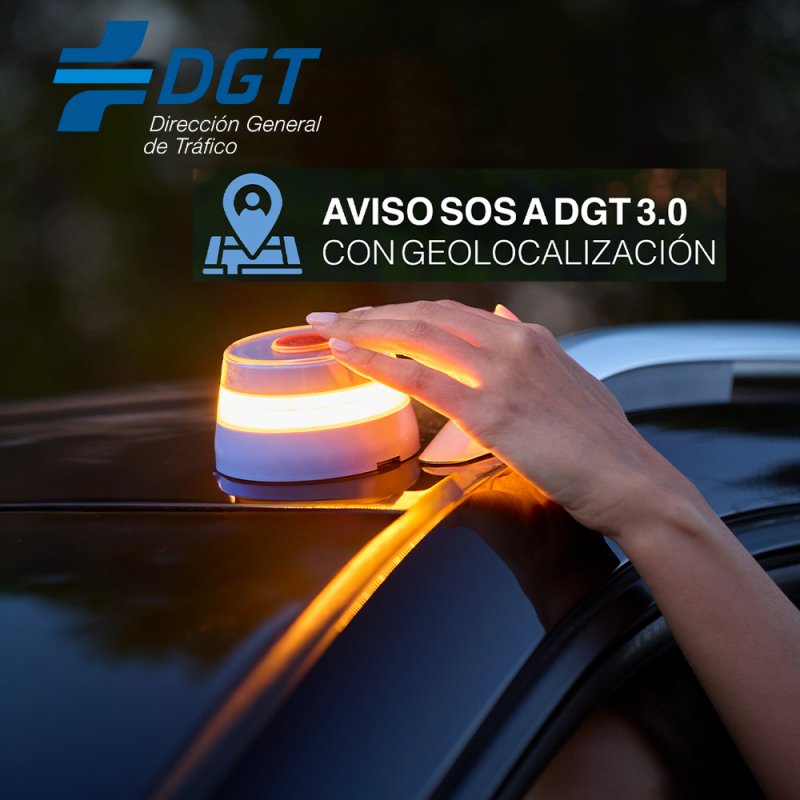 Luz Baliza Conectada (Homologada DGT) COOL Safetytech - Image 2