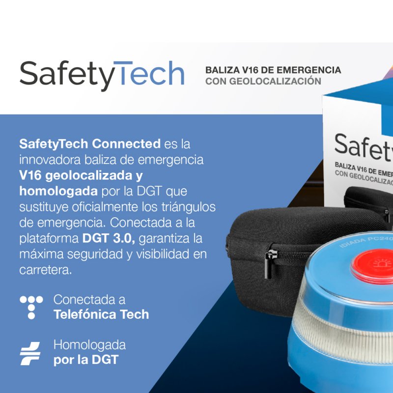 Luz Baliza Conectada (Homologada DGT) COOL Safetytech - Image 3