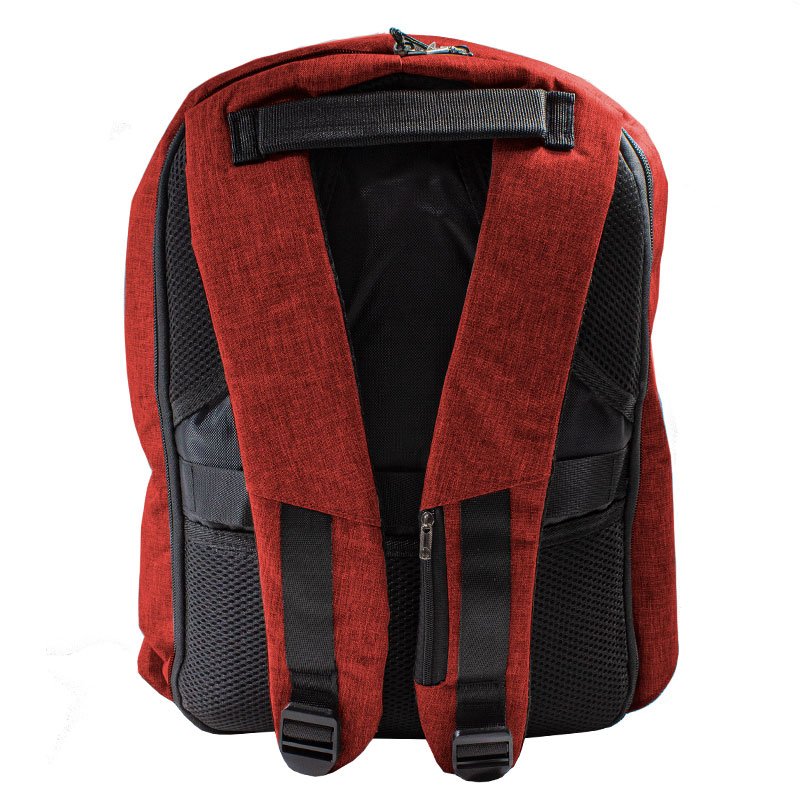 Mochila Ordenador Portátil 15-16 Pulg COOL Memphis Negro-Rojo - Image 3