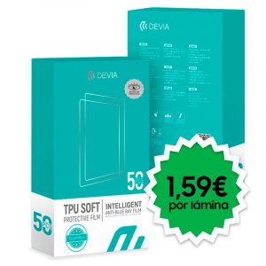 Protector Hidrogel Devia Protección Vista / Eyes Protection (Pack 50 uds)