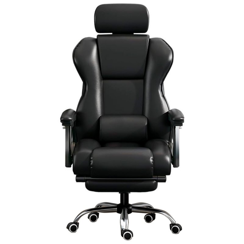 Sillón Oficina Premium COOL Board Negro (Reposapiés) - Image 2