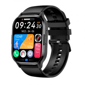 Smartwatch COOL Delta Silicona Negro (Amoled, Llamadas, Salud, Deporte)